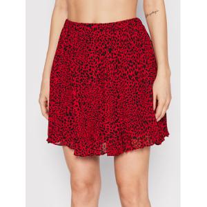 33-Minigonna MU2706K6G4 Rosso Regular Fit