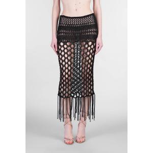 Gonna  in Cotone Nero