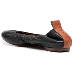 Ballerine In Pelle Lanvin Nero Taglia 35 Lanvin Taglia 35