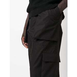 Pantaloni Cargo In Cotone Biologico Alexander Mcqueen Nero Taglia 48 Alexander Mcqueen  Taglia 48