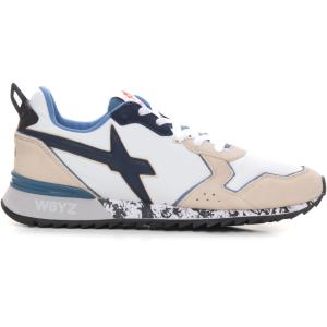 W6YZ Sneakers con lacci  jet Bianco-beige Tela Uomo