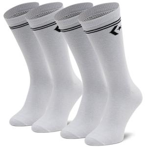 33-Set di 2 paia di calzini lunghi da uomo E1025W-2020 r.43-46 Bianco