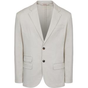 Unlined twill sport jacket beige
