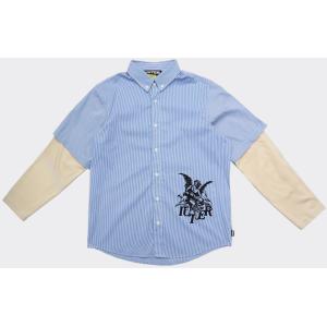 Iuter Camicia Angel Double Azzurra