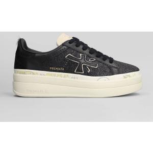 Sneakers Claudia in Pelle Nera
