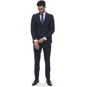 Angelo Nardelli Abito da uomo 2 bottoni Blu Lana vergine Uomo