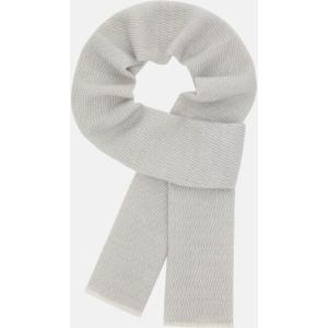 Boggi, Sciarpa Jacquard In Lana, Uomo, Light grey