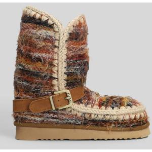 tronchetti tacco basso Eskimo 24 in Lana Multicolor