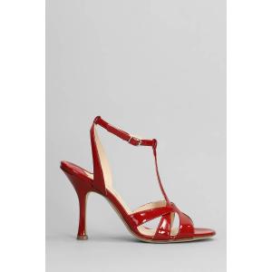 Sandali  in Vernice Rossa