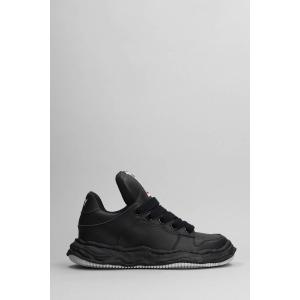 Sneakers Wayne in Pelle Nera