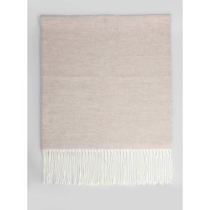 Sciarpa  in Lana Beige