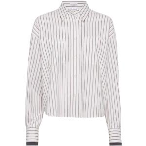 Camicia a righe in cotone