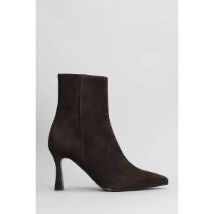 tronchetti tacco alto  in Camoscio Testa di Moro