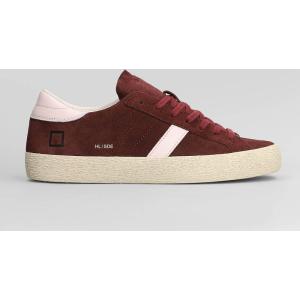 Sneakers Hill Low Suede in pelle e camoscio Bordeaux