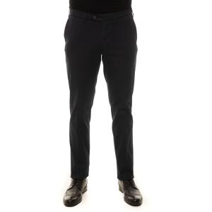 Canali Pantalone modello chino Blu Cotone Uomo
