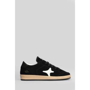 Sneakers  in Camoscio Nero