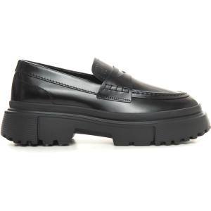 Hogan Mocassino in pelle Nero Pelle Donna