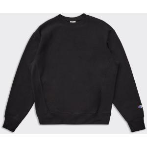 Champion Felpa Girocollo Reverse Weave Nera