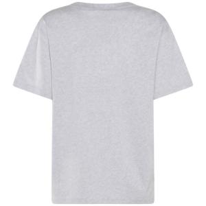 T-shirt In Cotone Grigio Chiaro Alexander Wang Grigio Taglia S Alexander Wang  Taglia S
