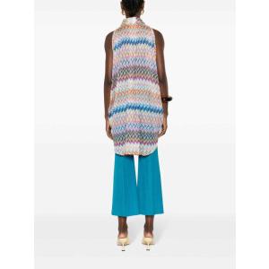 Camicia Oversize Con Motivo A Zigzag Missoni Fantasia e Rigato Taglia M Missoni Taglia M