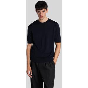 T-Shirt  in Lana Blu