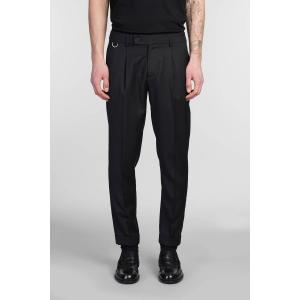 Pantalone Riviera in Lana Nera