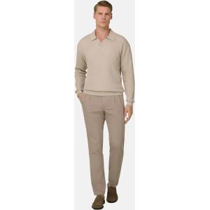 Boggi, Polo Di Maglia In Cotone Seta, Uomo, Sabbia, Taglia: L