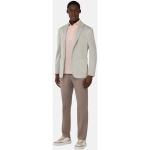 Boggi, Giacca Beige In Misto Cotone B Jersey, Uomo, Beige, Taglia: 62