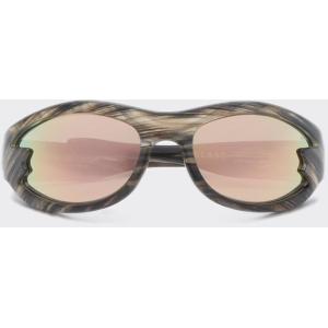 A.Kjærbede Occhiali Da Sole Blast Striped Horn