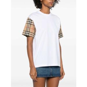 Maglietta W Jwear Bianca Burberry Bianco Taglia XS Burberry  Taglia XS