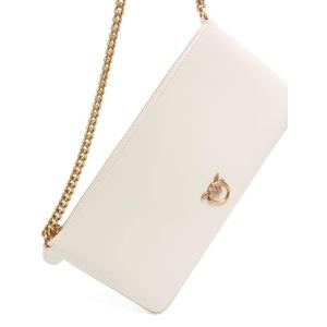 Pochette Con Logo Pinko Bianco Taglia onesize Pinko  Taglia onesize