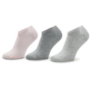 33-Set di 3 paia di calzini corti da donna 701218768 Grigio