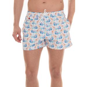 Kiton Boxer mare Bianco Poliestere Uomo