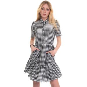 Pennyblack Abito corto Bianco-nero Cotone Donna