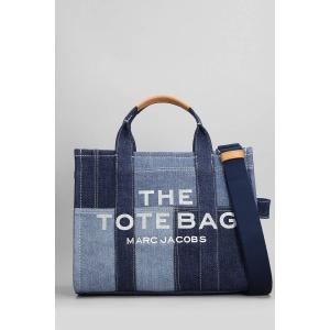 Tote The medium tote in denim Blu