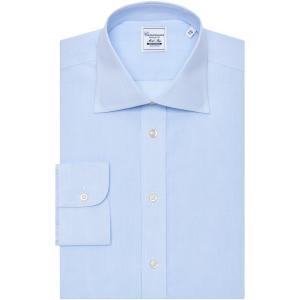 Camicia non iron azzurra a quadri, regular ibiza francese