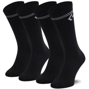 33-Set di 2 paia di calzini lunghi da uomo E1025B-2010 r.39-42 Nero