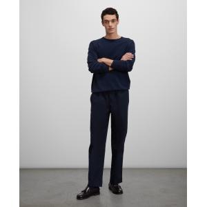 Aspesi Maglia Girocollo In Cotone Uomo, Navy