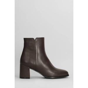 tronchetti tacco alto  in Pelle Testa di Moro