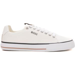 BOSS Sneakers con lacci AIDEN TENN Bianco  Uomo