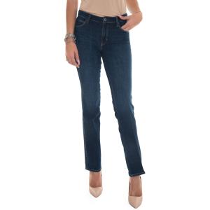 Guess Jeans 5 tasche SEXY STRAIGHT. Denim scuro Cotone Donna