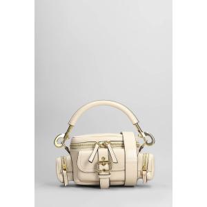 Borsa a spalla Camera bag in Pelle Beige