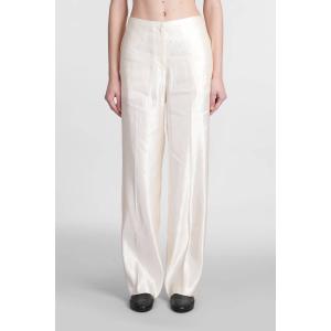 Pantalone Sally in lino Beige