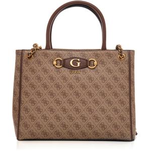 Guess Borsa rettangolare grande  izzy  Beige-marrone Poliuretano Donna