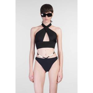 Beachwear Swim bra 02 in Poliammide Nera