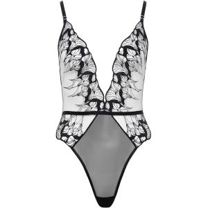 Bluebella Kalmia Body Nero/Trasparente