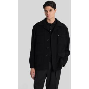 Giacca Casual Milton in Lana Nera