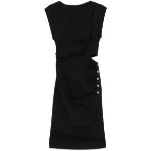 Abito con maniche ad aletta