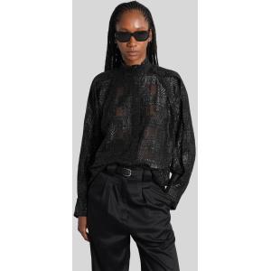 Camicia Valmu in Poliestere Nera