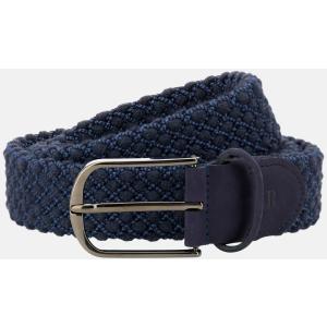 Boggi, Cintura Intrecciata Elsaticizzata Misto Viscosa, Uomo, Navy, Taglia: 105